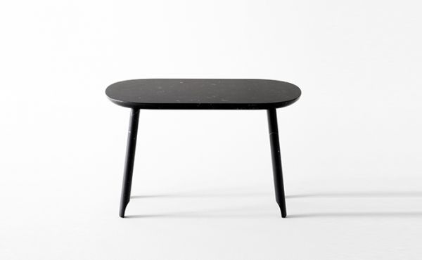 Ballerina low table in black marble